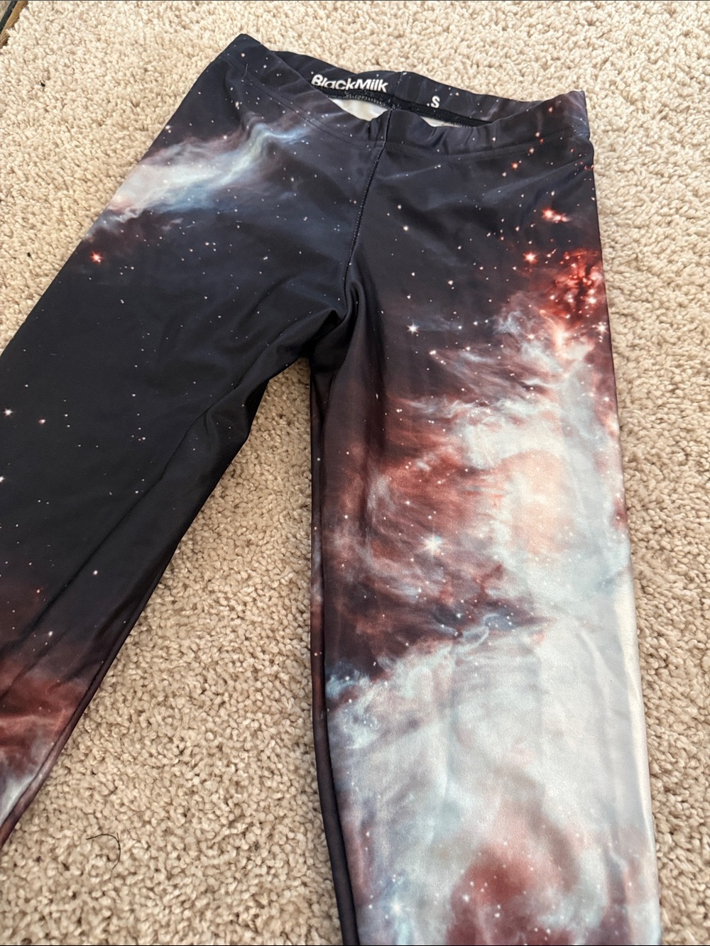 BlackMilk Black Galaxy Leggings - Picture 4 of 4